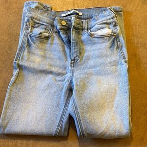 high rise skinny jeans